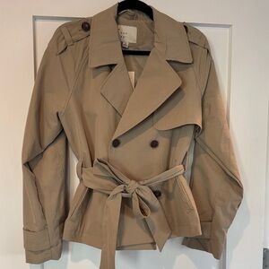 A New Day Beige Trench Coat